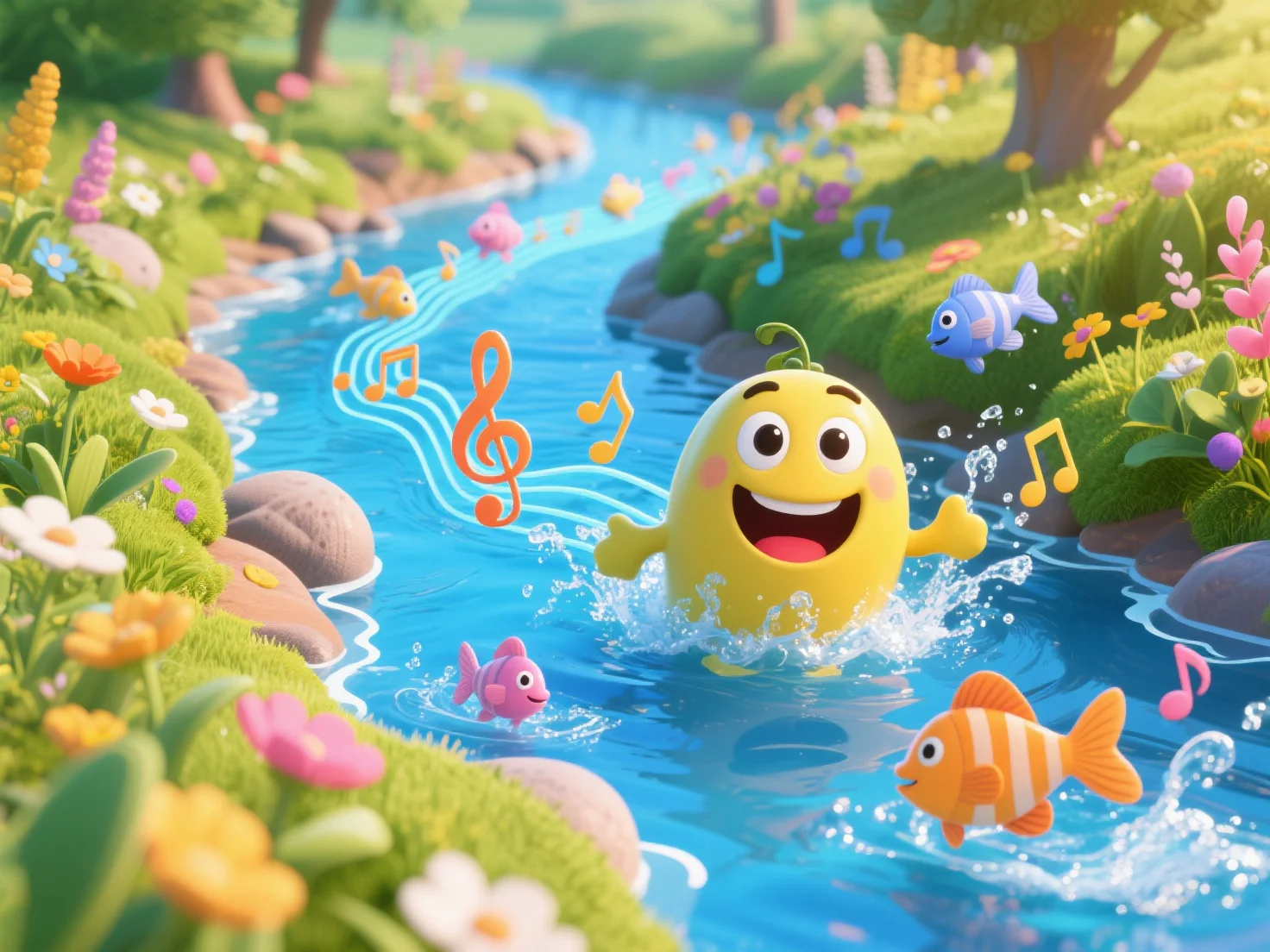 The Giggling River | हंसने वाली नदी