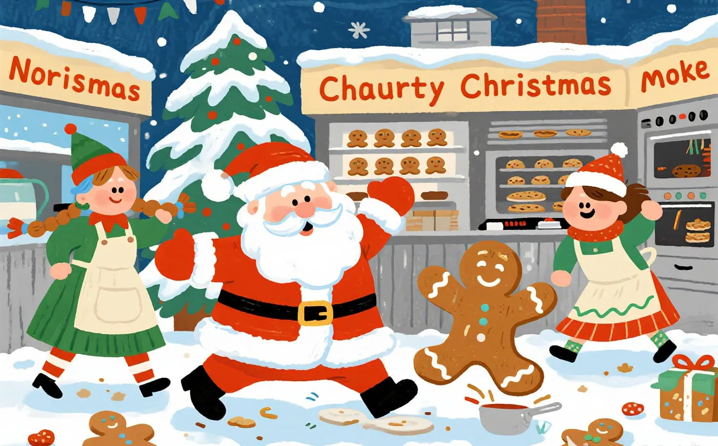 The Gingerbread Man Who Couldn't Run